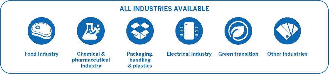 Customized Vacuum Systems top 3 industries